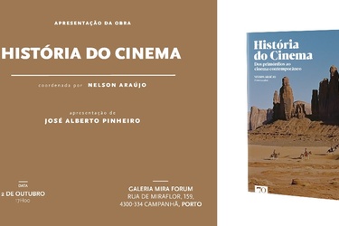 Book launch: "História do Cinema – Dos primórdios ao Cinema Contemporâneo"